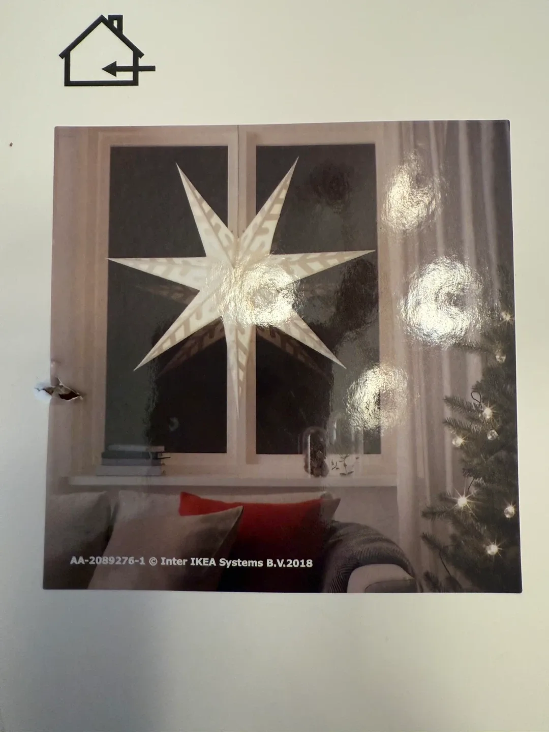 IKEA STRÅLA Star Light with Bulb image indicator(2)