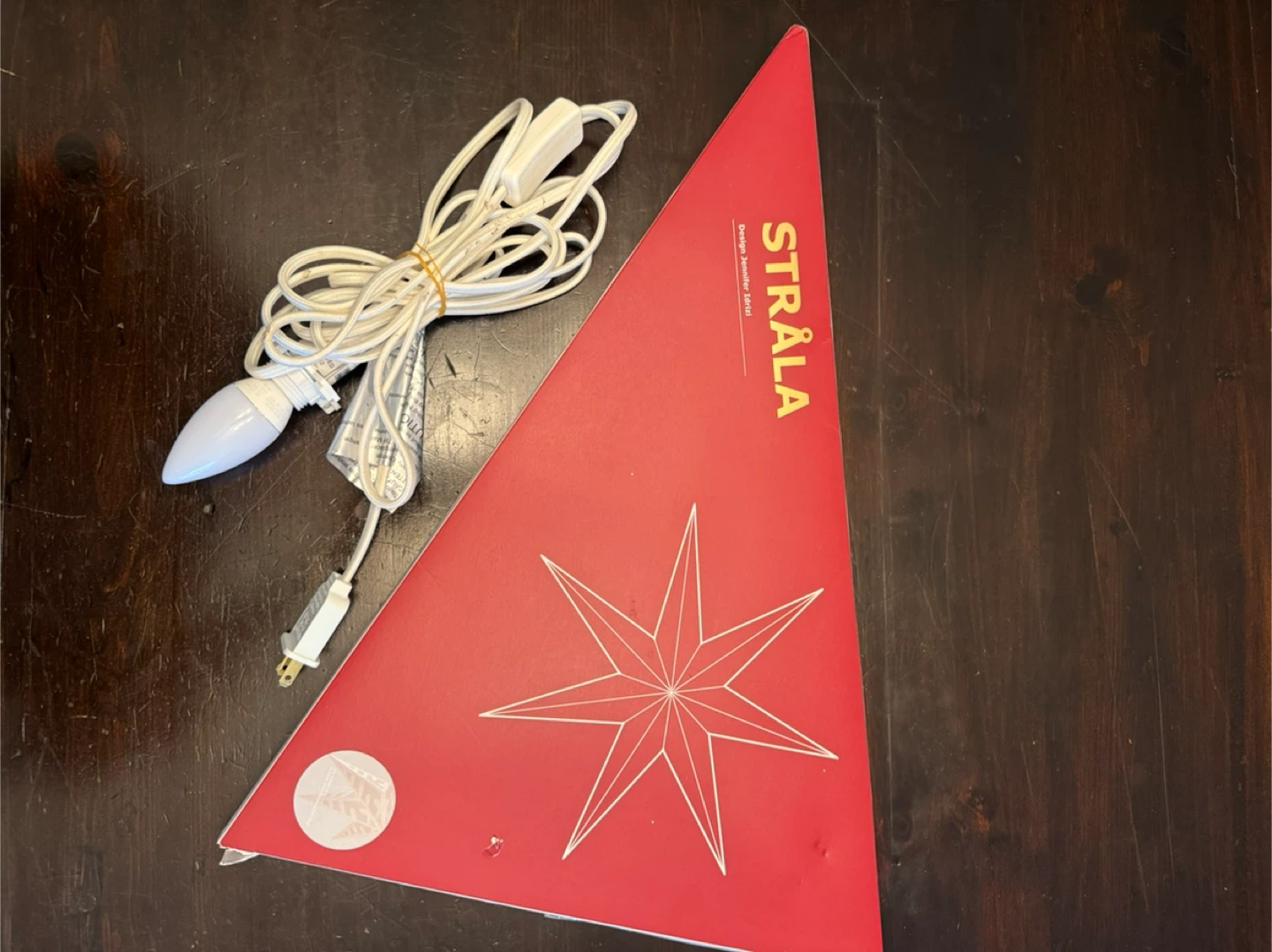 IKEA STRÅLA Star Light with Bulb - photo 3