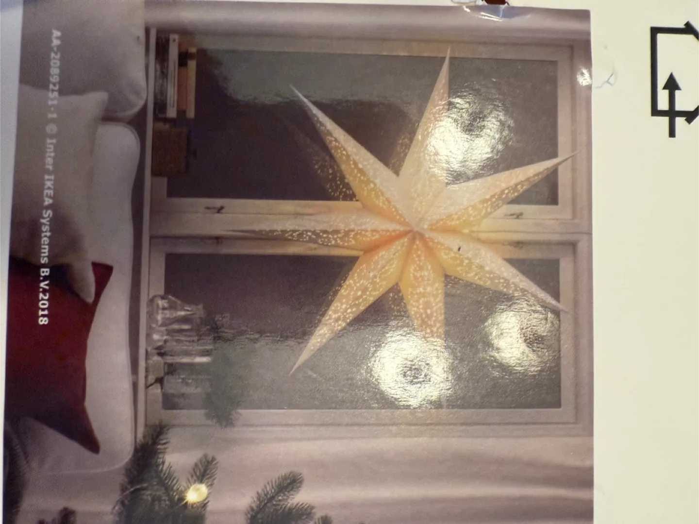 IKEA STRÅLA Star Light with Bulb image indicator(8)