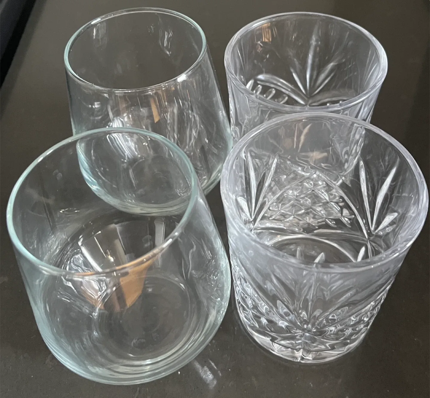 Assorted Glassware Set - 4 Glasses image indicator(4)