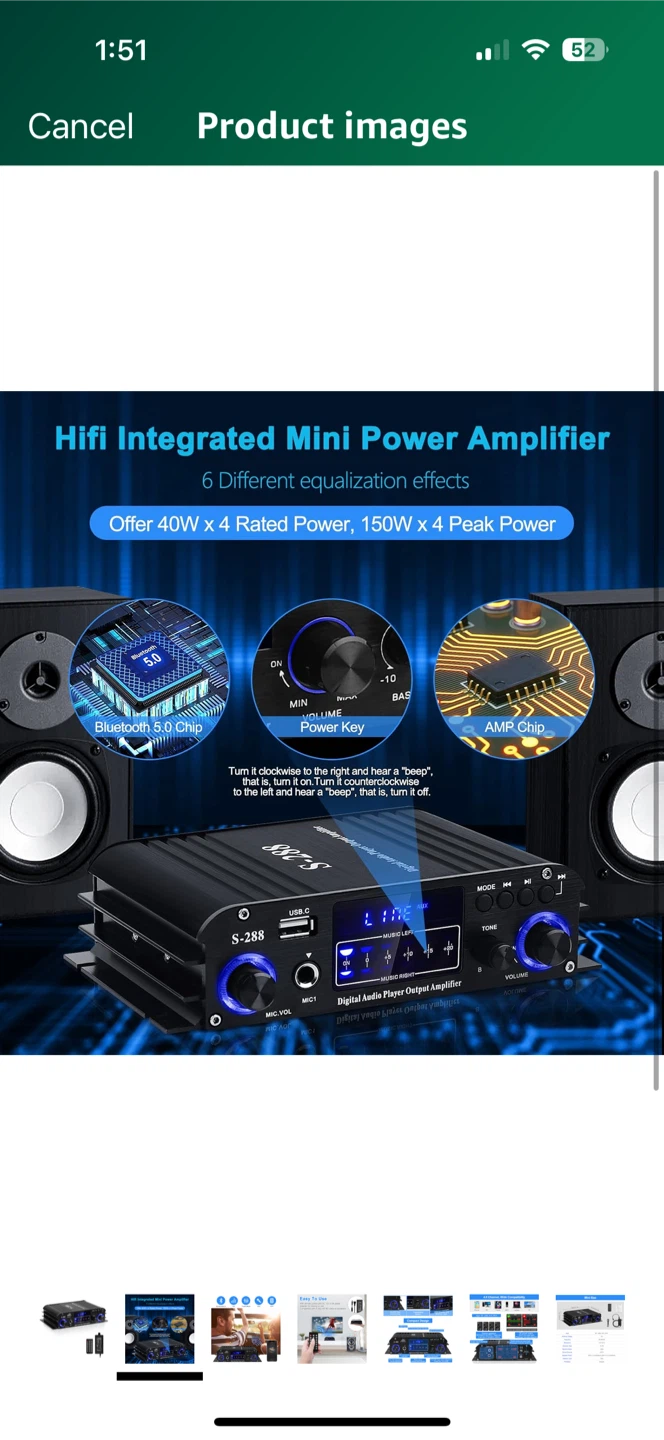 BEST S-288 Digital Audio Player Amplifier - photo 3