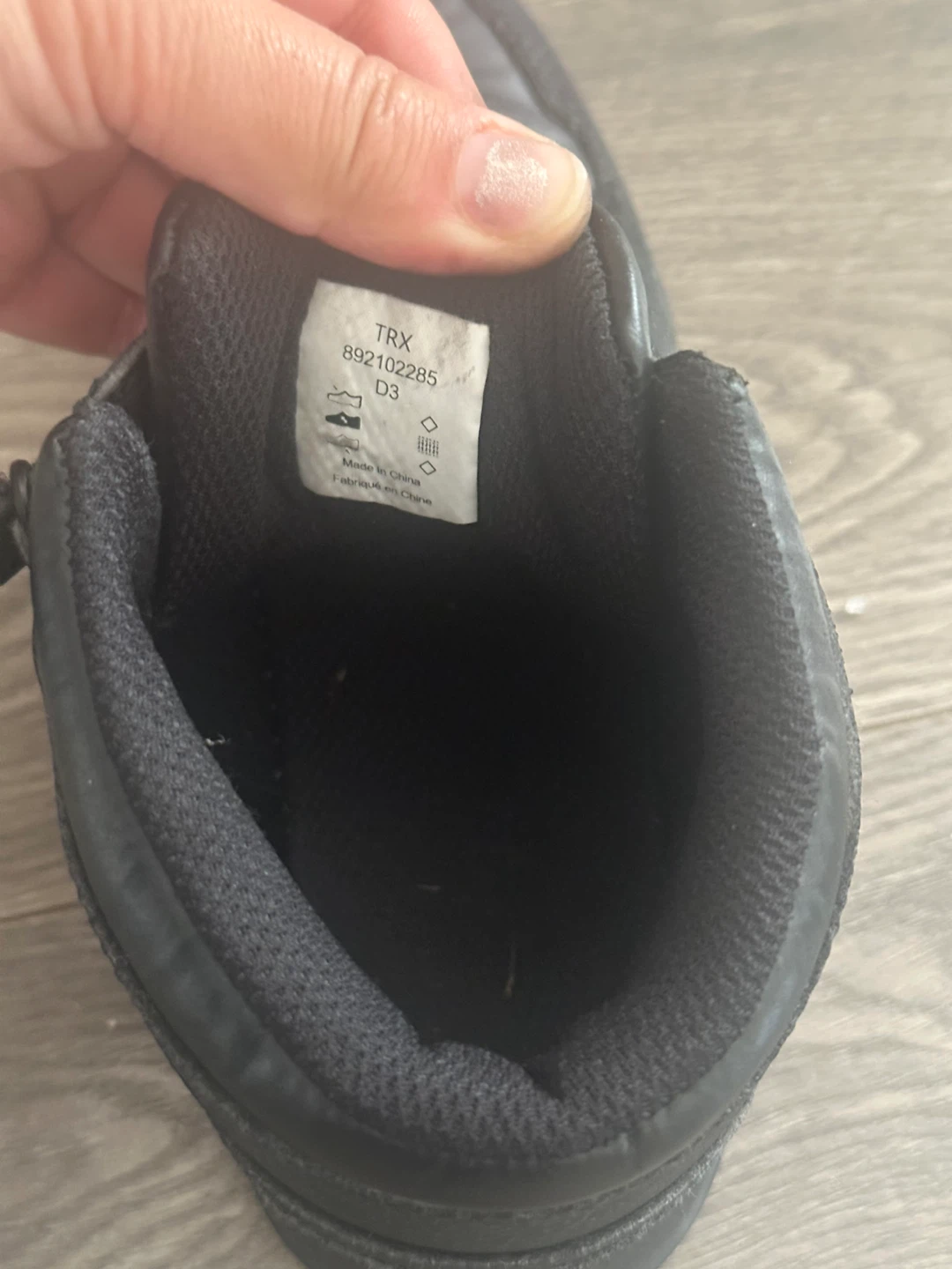 TRX Black Shoes