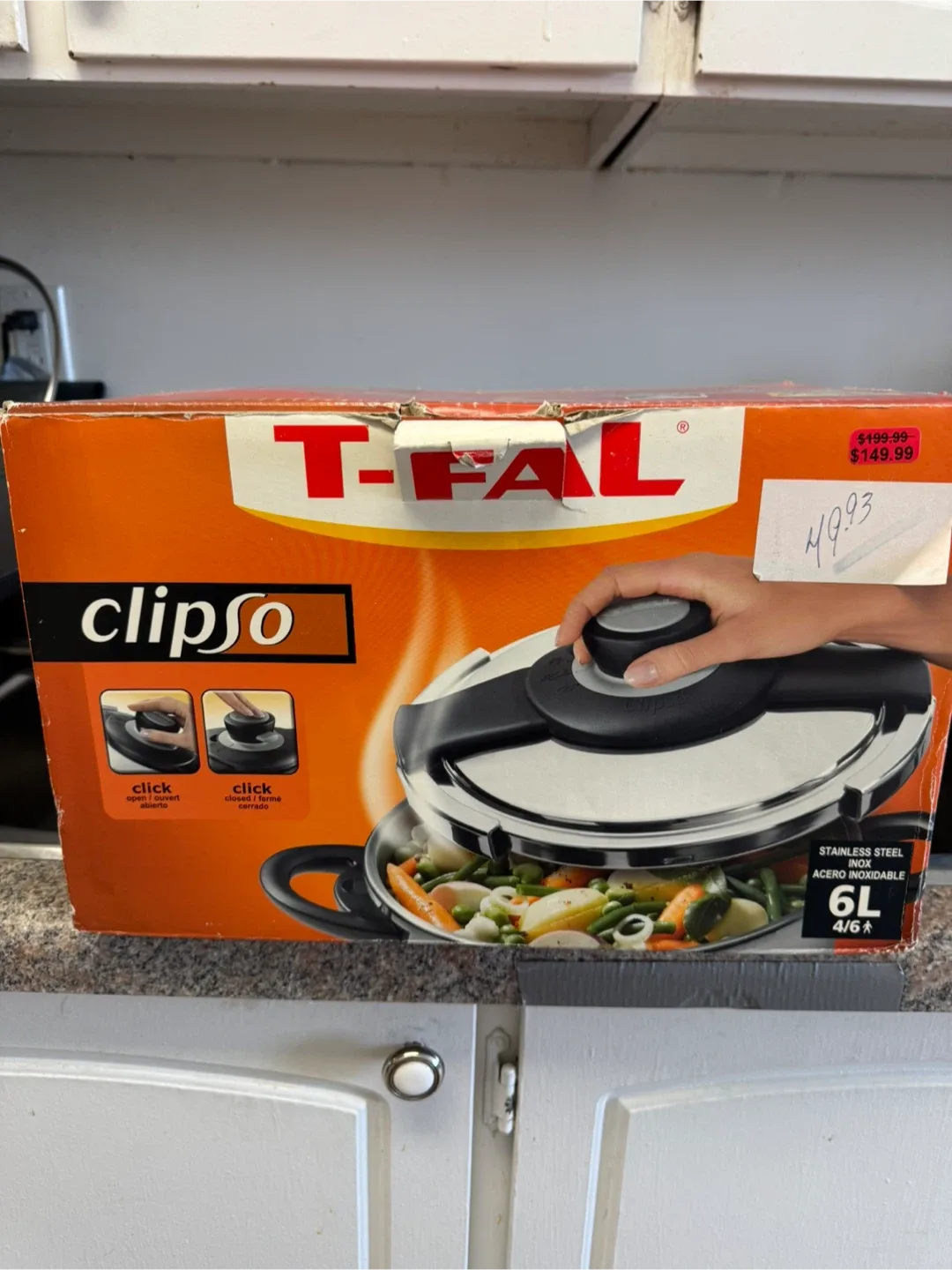 T-Fal Clipso 6L Pressure Cooker