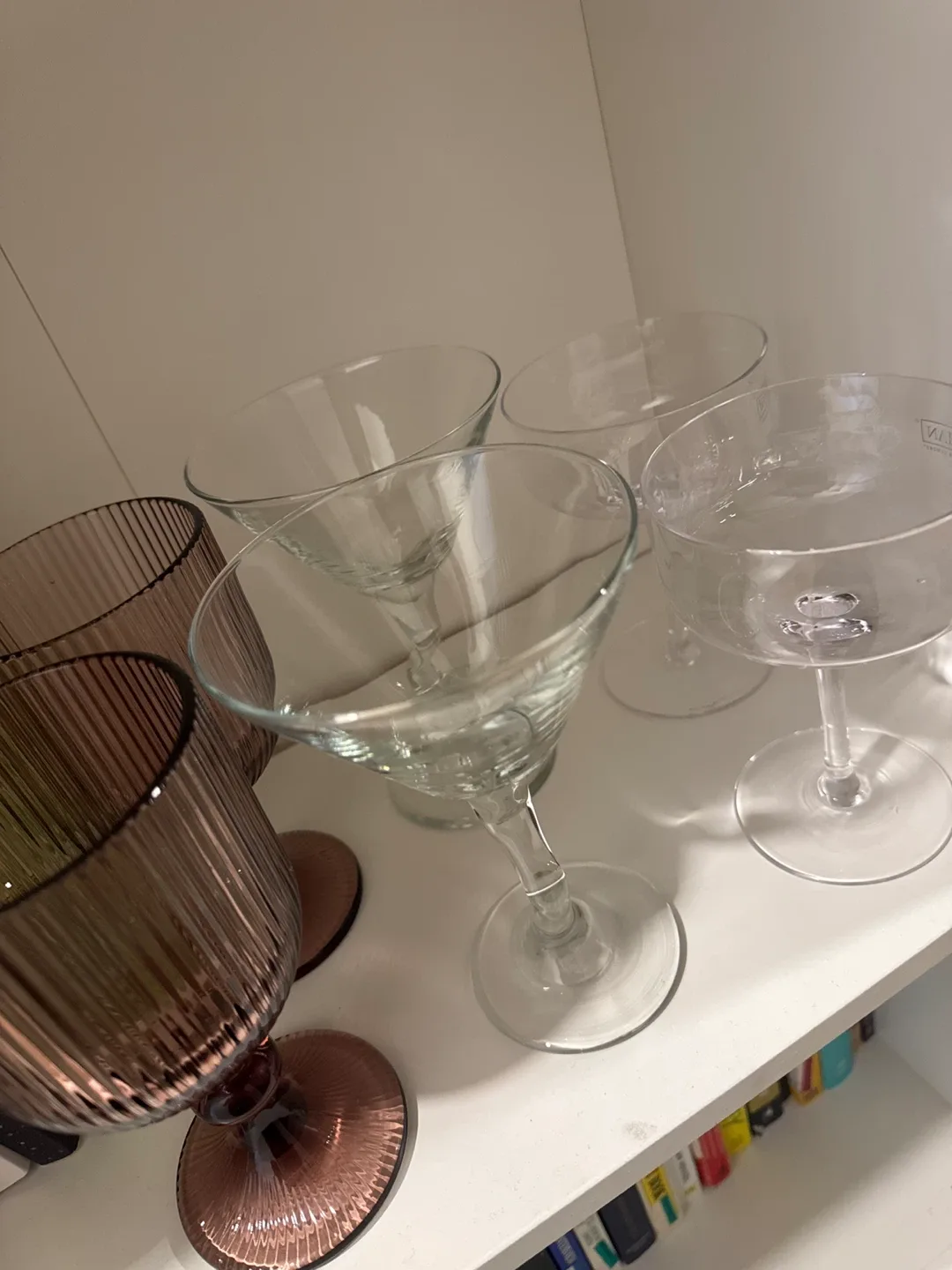 Variety of Cocktail Glasses
