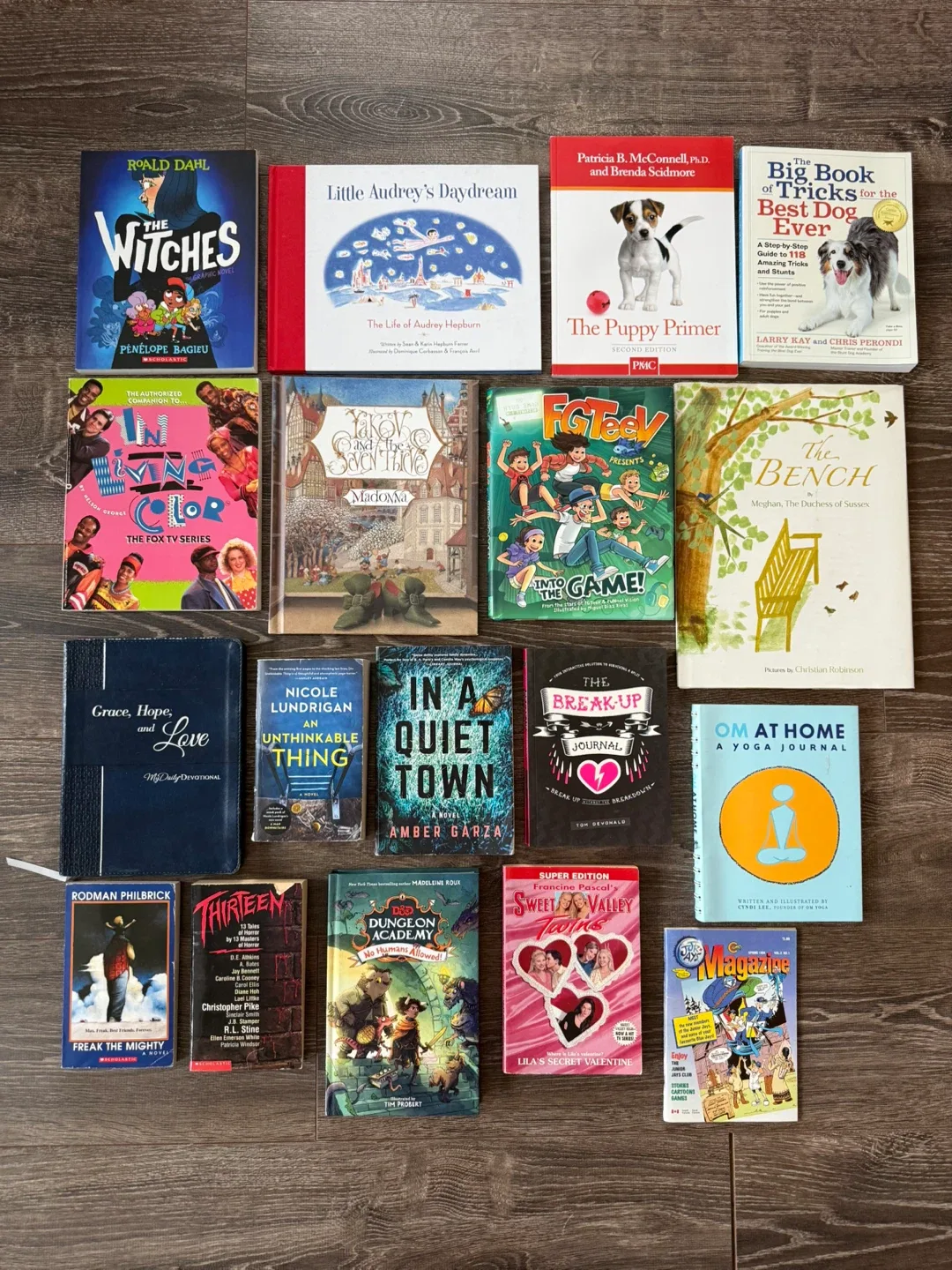 Books for sale ($1 each)