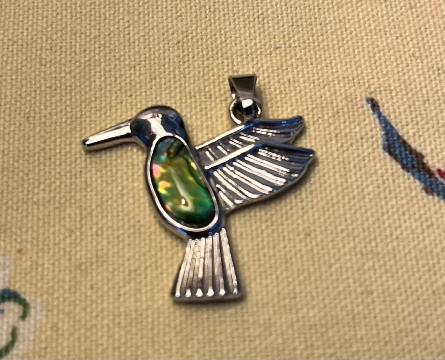 #Cleanout- Hummingbird Pendant Necklace image indicator(3)