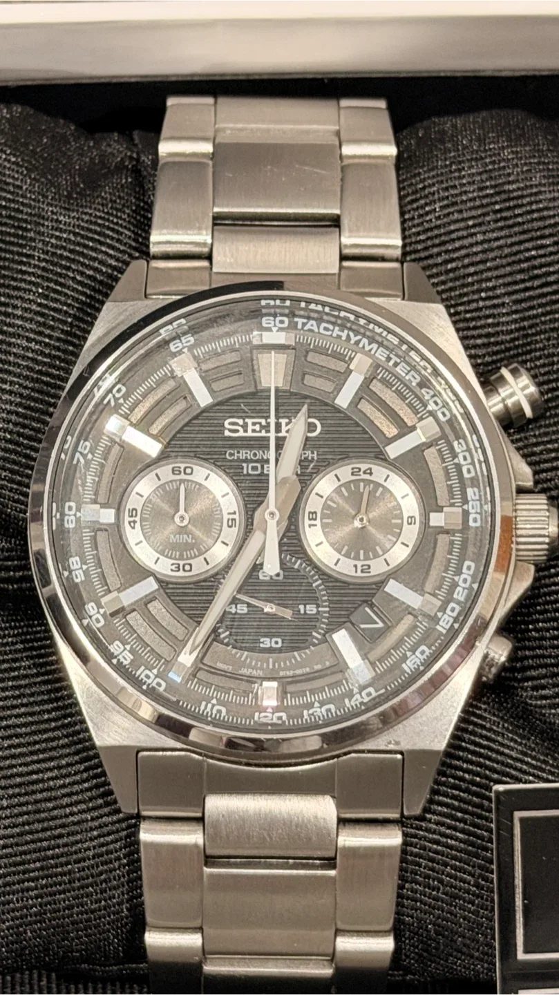 Seiko 1/5 Chronograph 100M image indicator(5)