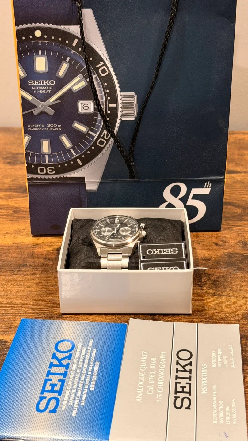 Seiko 1/5 Chronograph 100M image indicator(6)