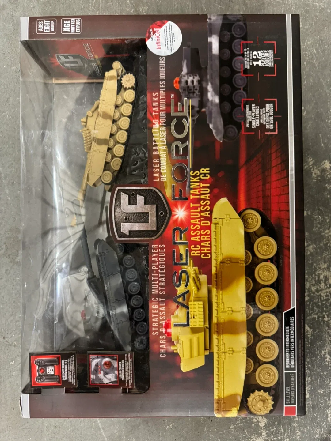 New Laser Force RC Assault Tanks