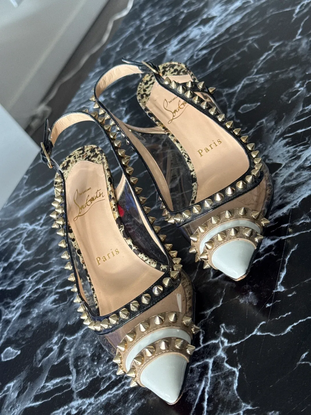 Christian Louboutin Slingback Pumps image indicator(3)