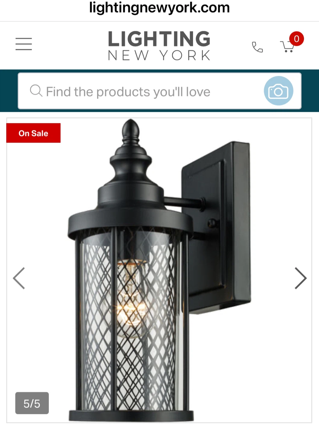 NEW/Stewart 1 Light 12 inch Black Outdoor Wall Lanterns - photo 3