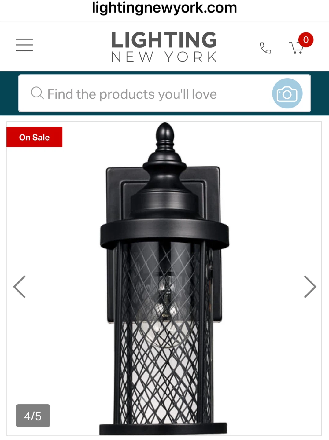 NEW/Stewart 1 Light 12 inch Black Outdoor Wall Lanterns - photo 4
