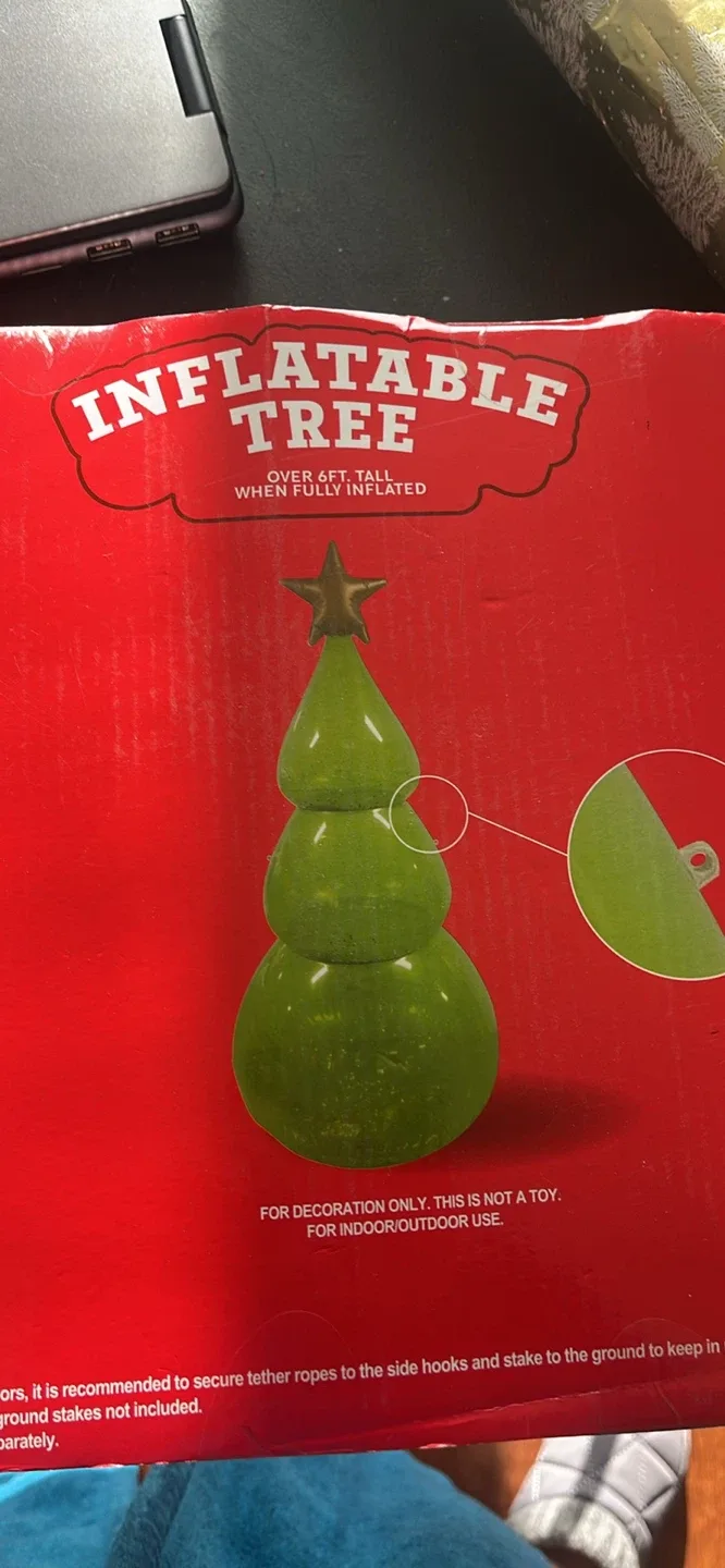 Inflatable Christmas Tree - Over 6ft Tall