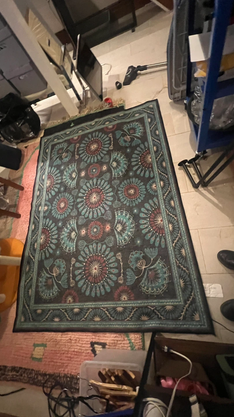 Iris Apfel Suzani Mosaic Lagoon Rug 5'x7' - photo 3