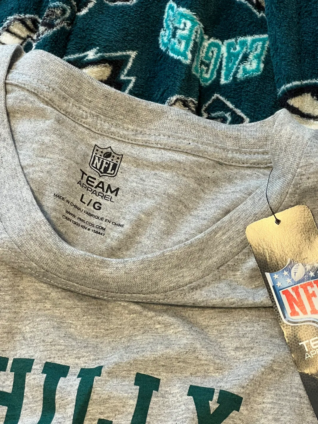 NFL Team Apparel Philadelphia Eagles Pajama Set - Large image indicator(3)