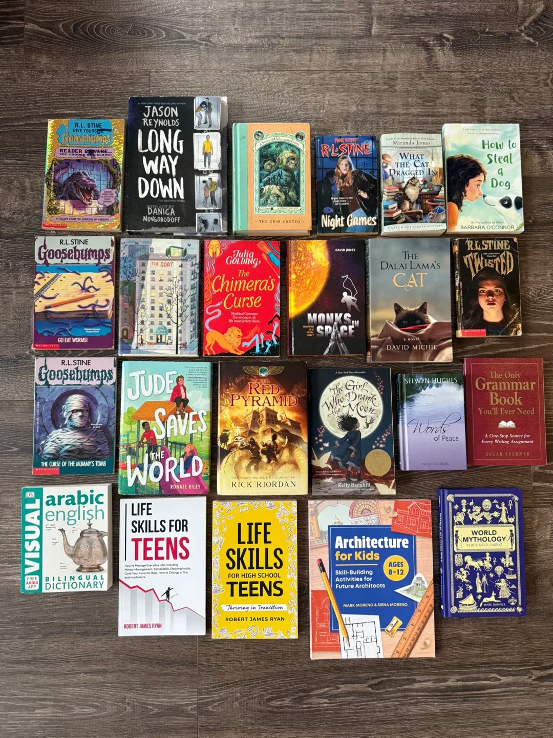 Books for sale ($1 each)