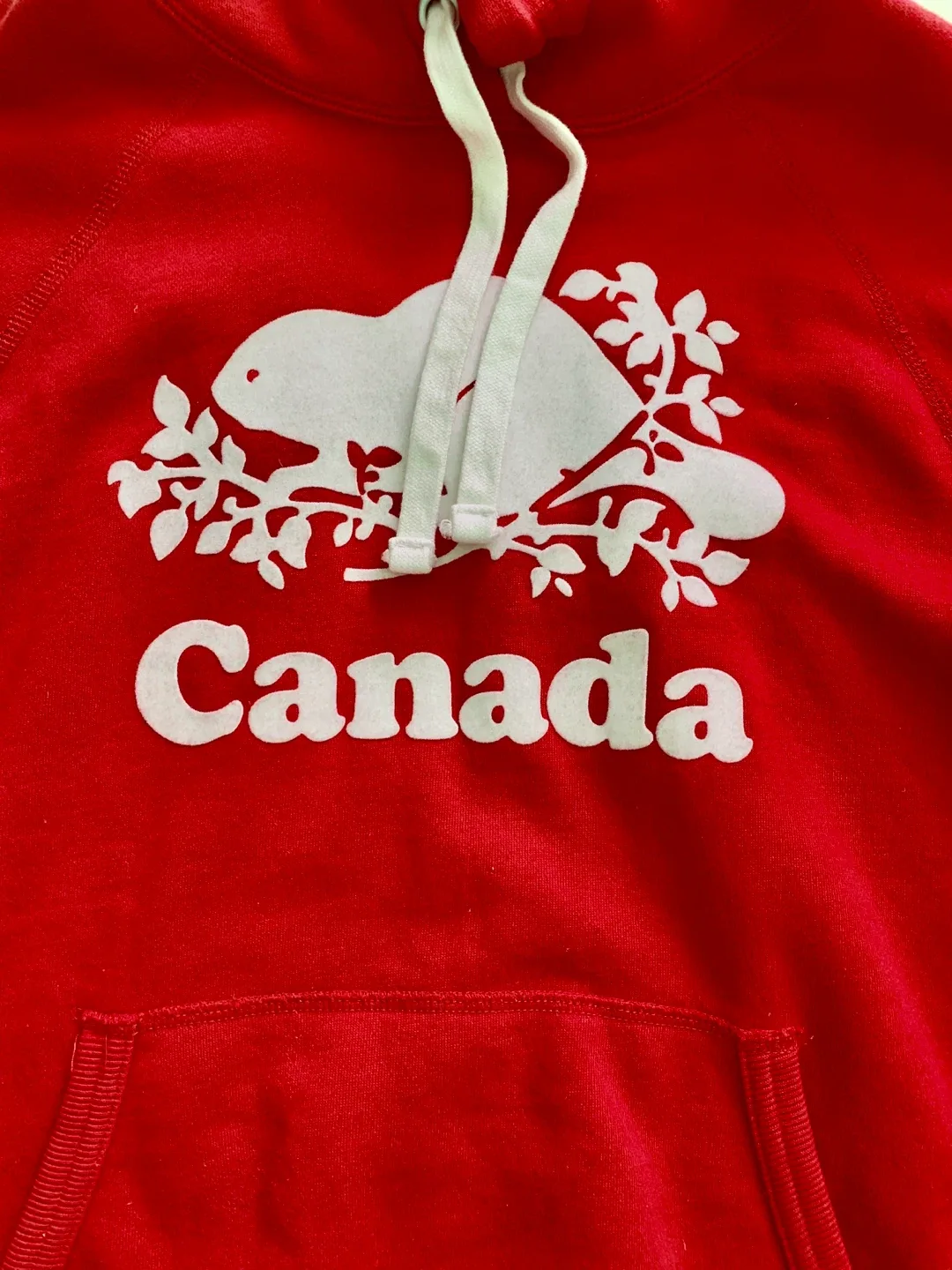 Roots Women’s Canada Red Hoodie Size S image indicator(4)