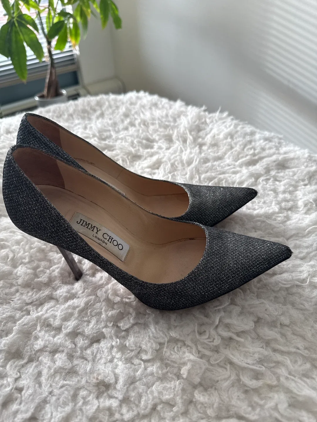 Jimmy Choo Glitter Heels image indicator(3)