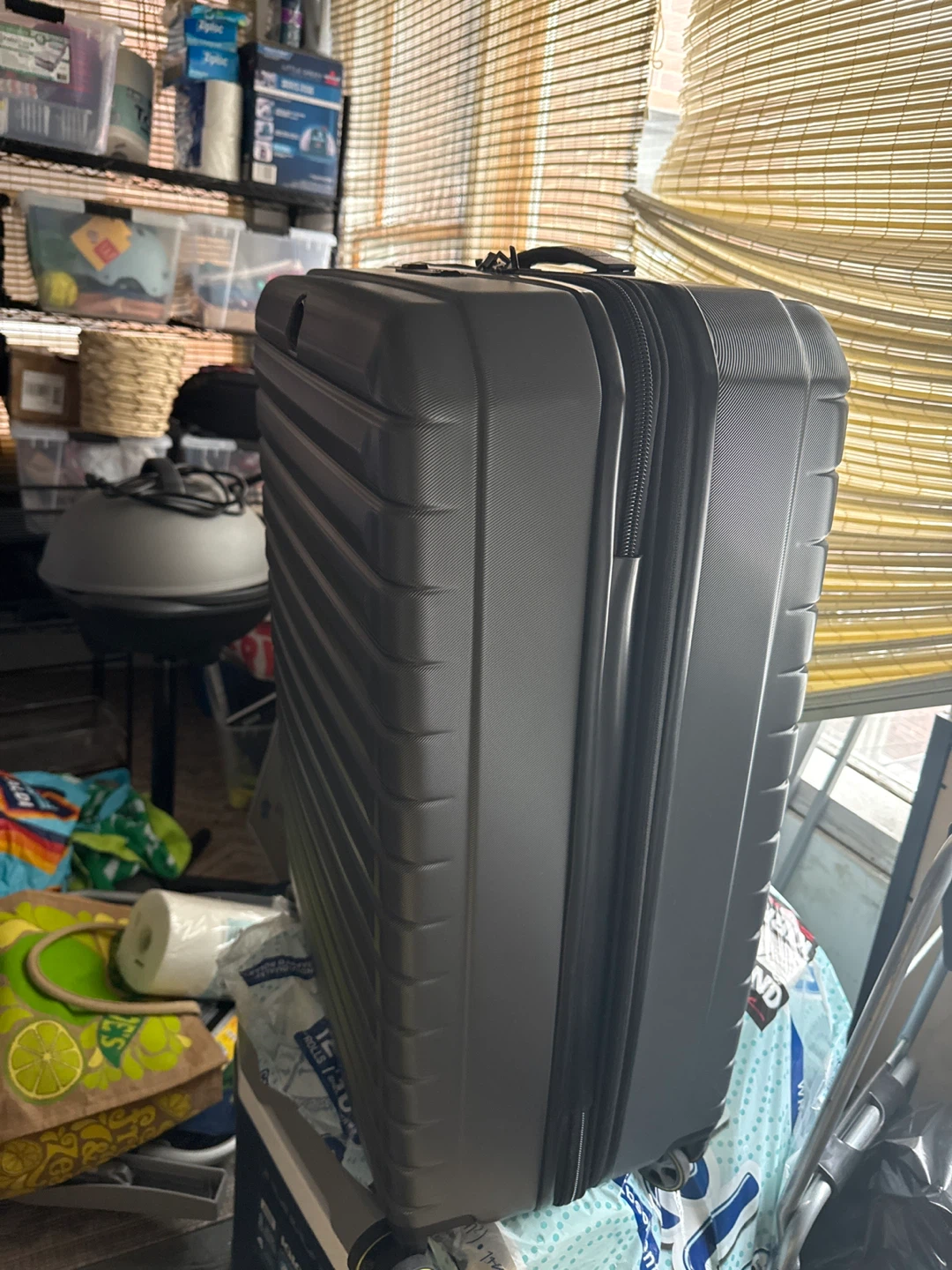 Gray Hardside Spinner Suitcase - photo 2