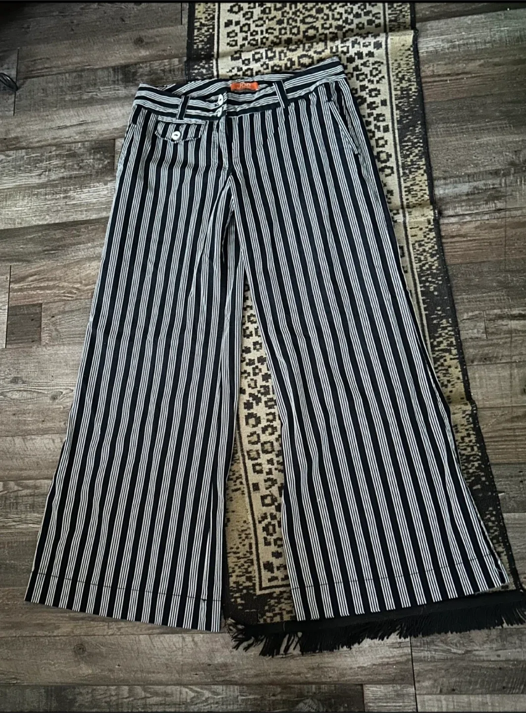 Striped Wide Leg Pants