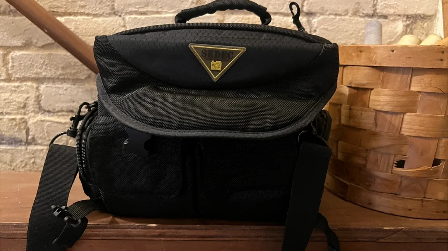Sedroc Black Camera Bag