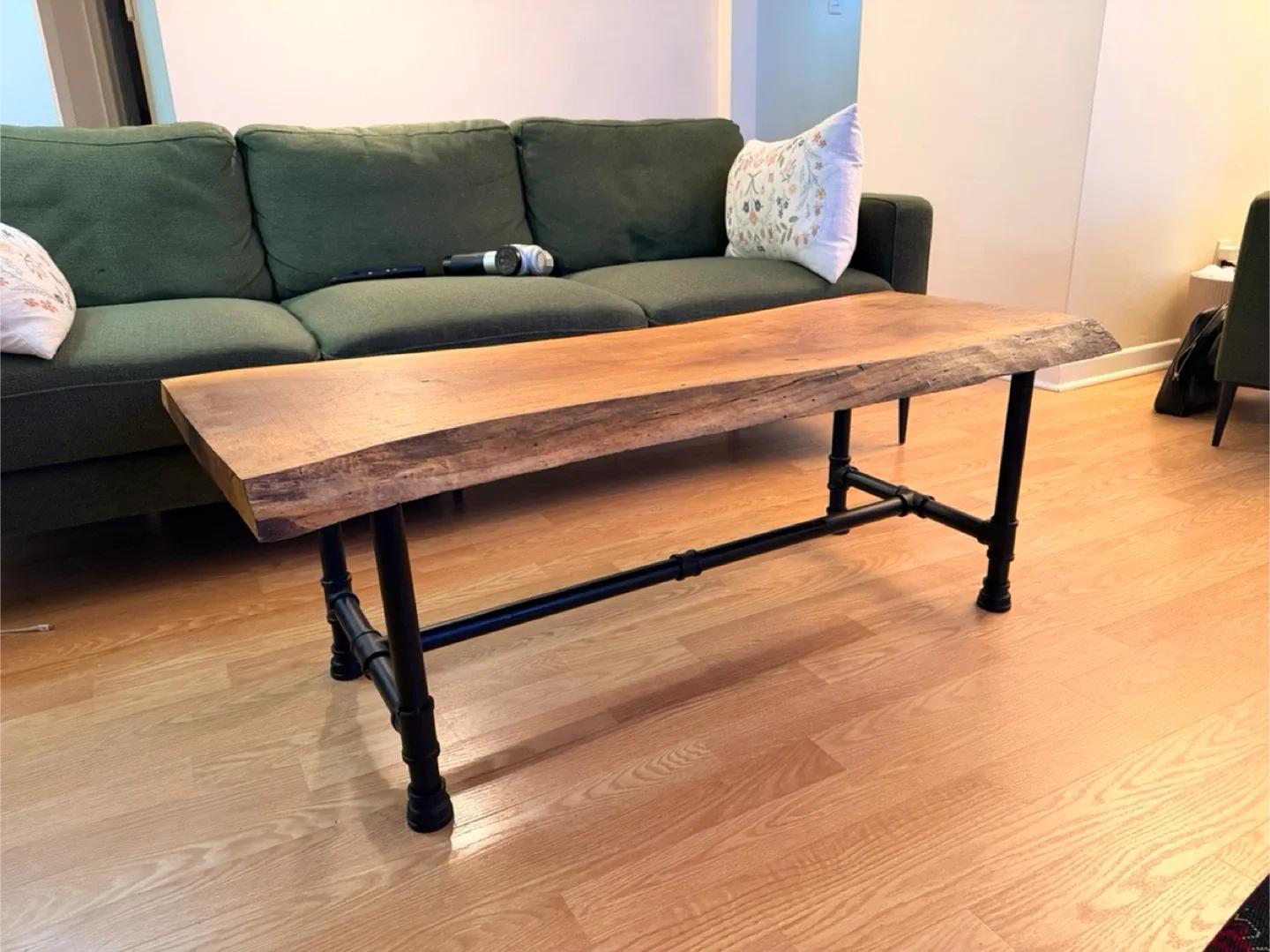 Live Edge Wood Coffee Table