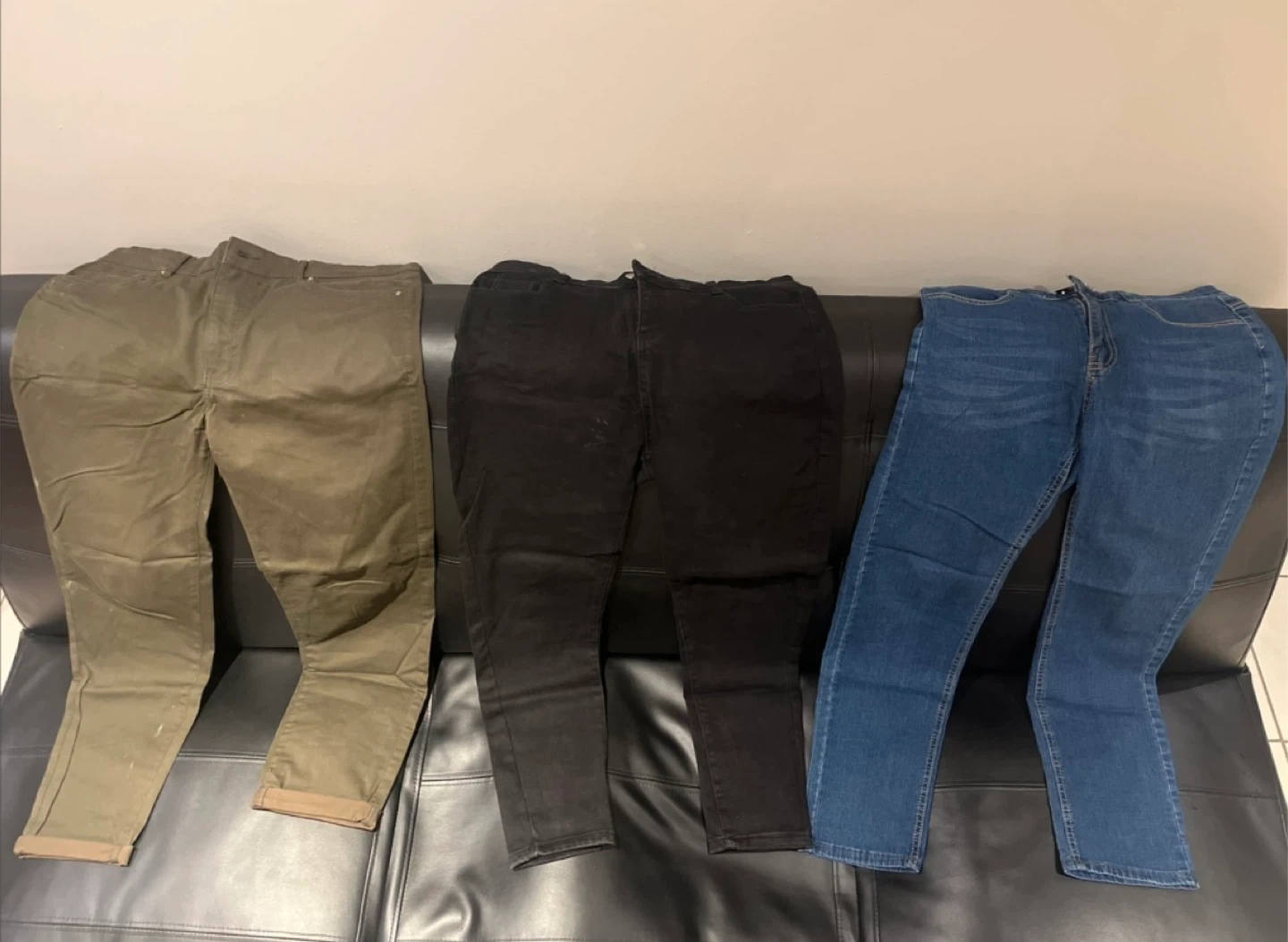 3 Pairs of Jeans - Assorted Colours #Cleanout