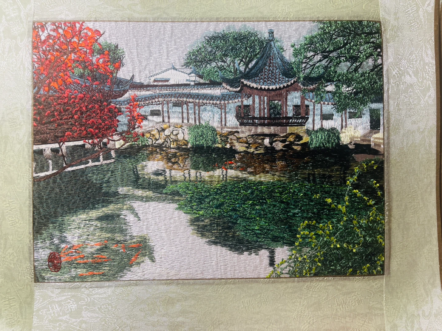 12 Chinese embroidered art #Cleanout - photo 4