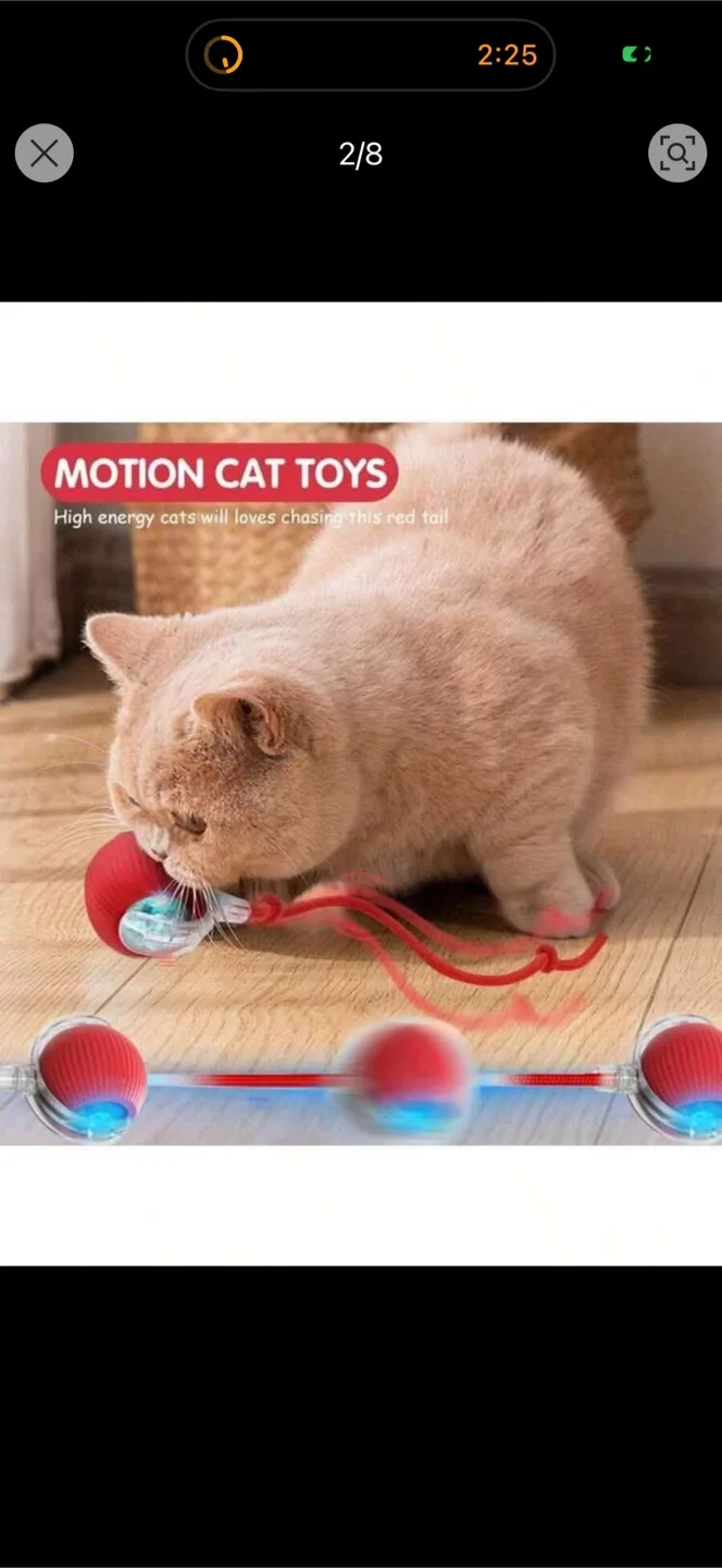 New Tease Cat Ball Toy image indicator(5)
