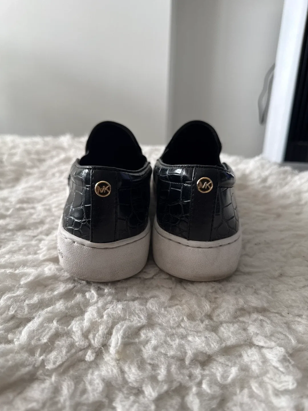 Michael Kors Black Slip-On Sneakers image indicator(3)