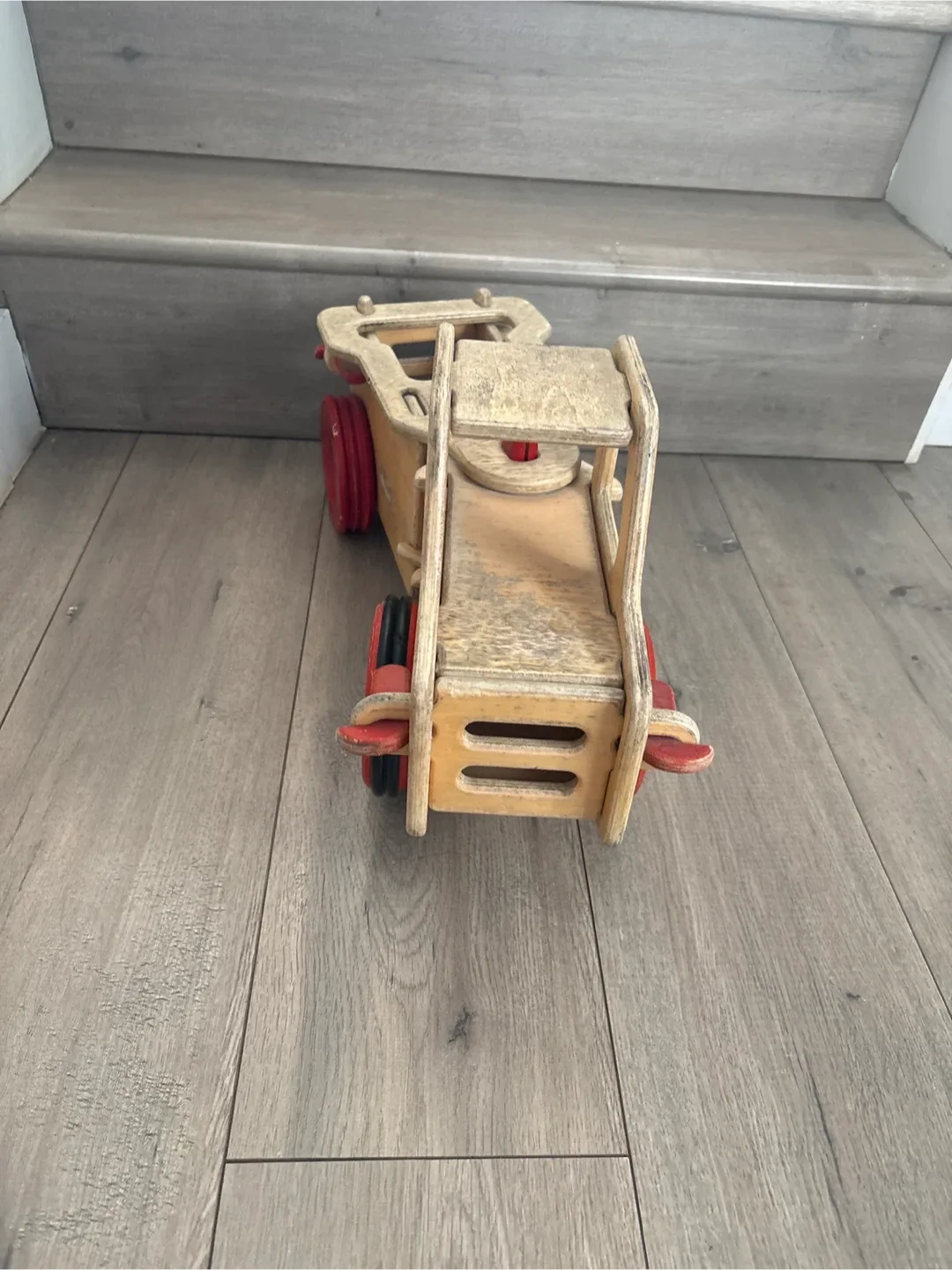 Moover Wooden Dump Truck Toy