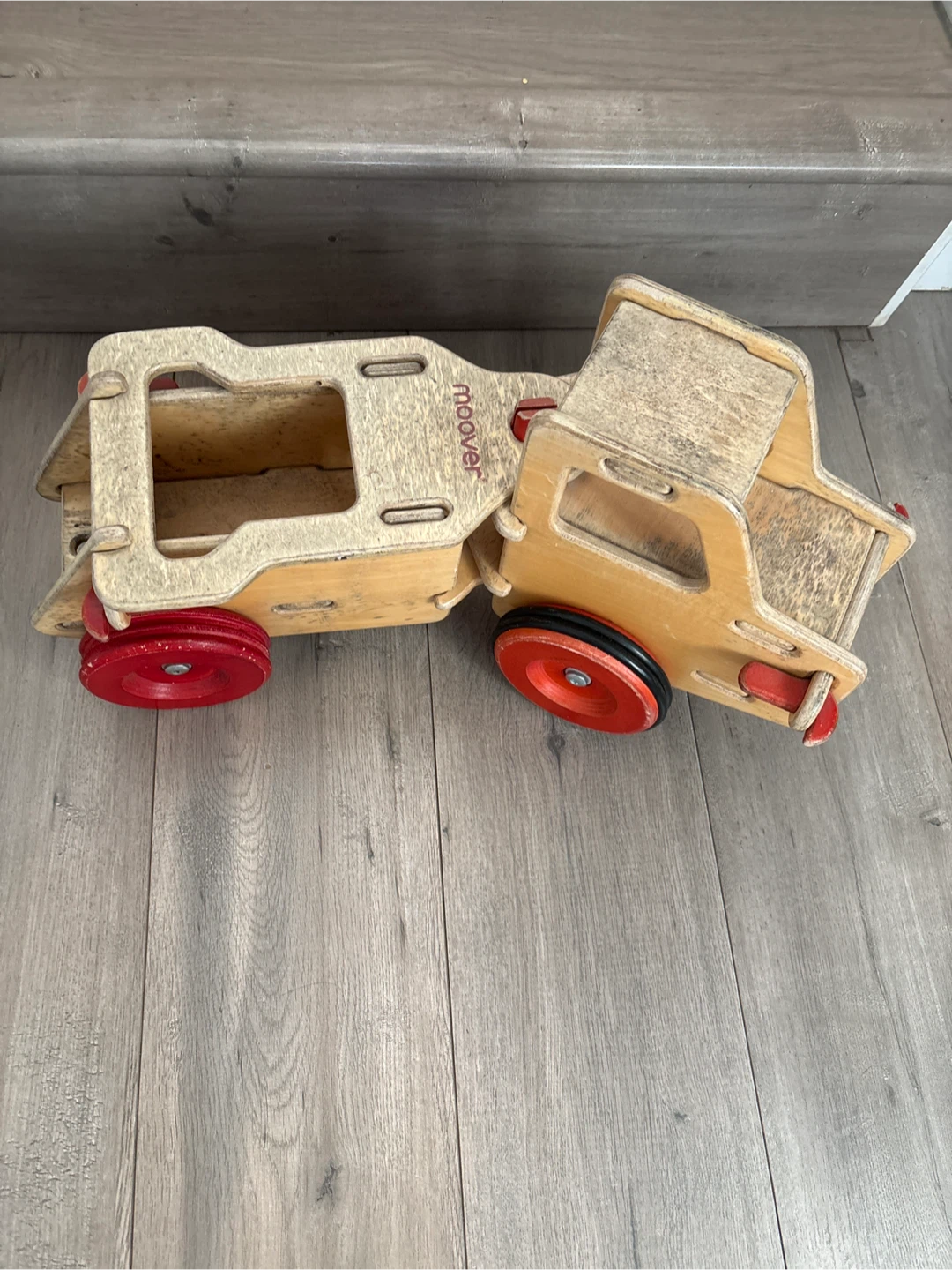 Moover Wooden Dump Truck Toy - photo 5