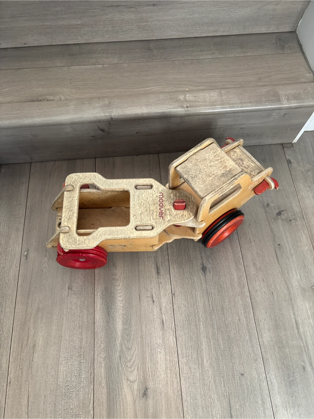 Moover Wooden Dump Truck Toy - photo 4