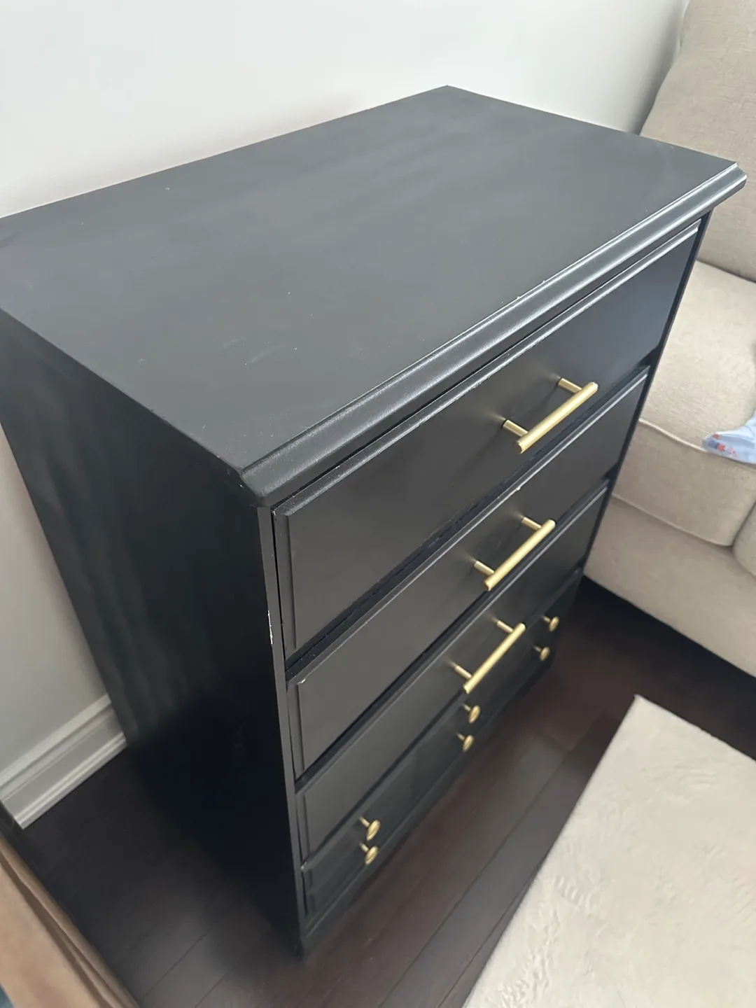 Black 5-Drawer Dresser image indicator(3)