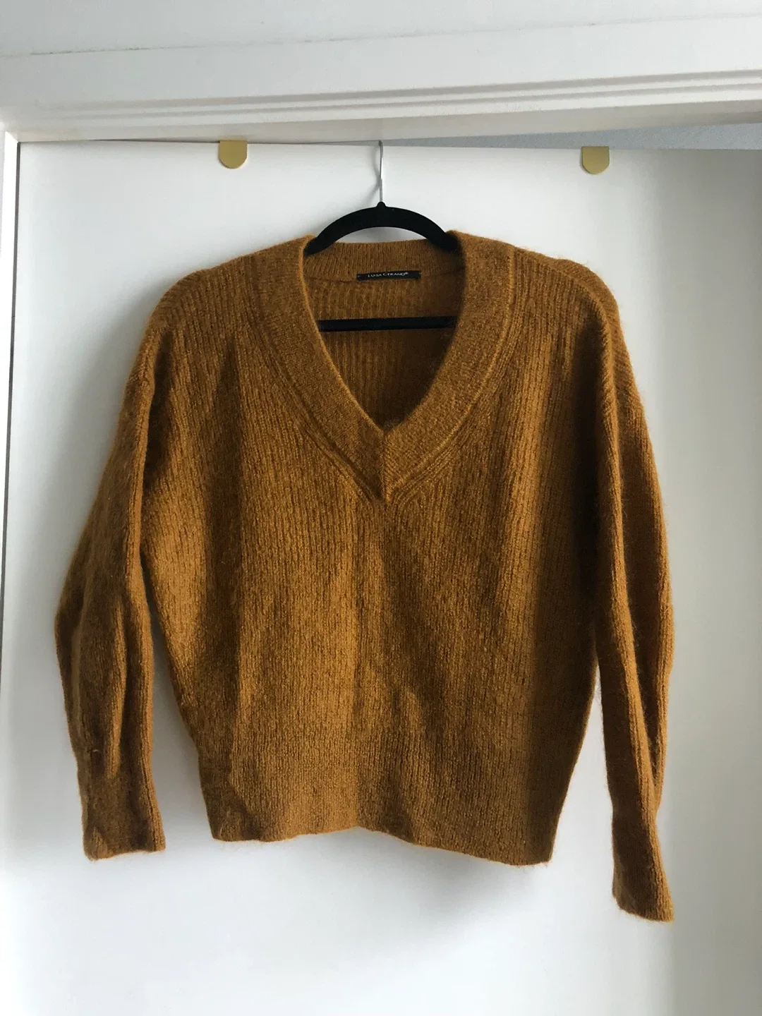 Luisa Cerano Mohair Blend Sweater US M