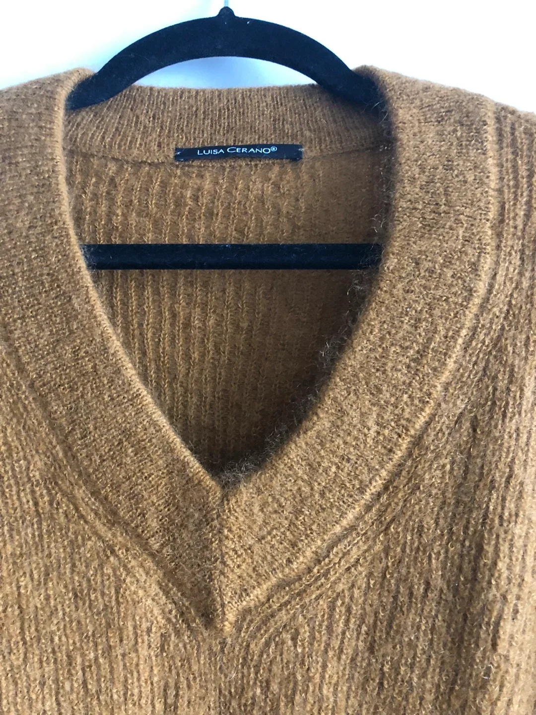 Luisa Cerano Mohair Blend Sweater US M image indicator(2)