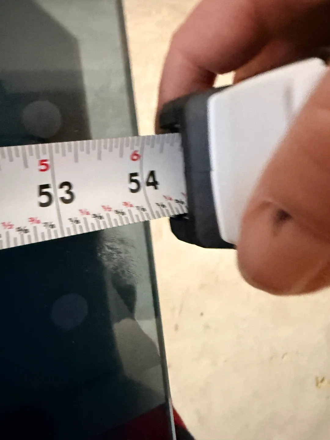 Glass TV Stand - 54" Wide image indicator(2)