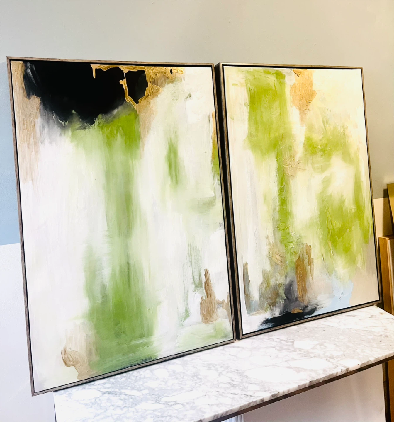 Original Abstract Wall Art - Set of Two