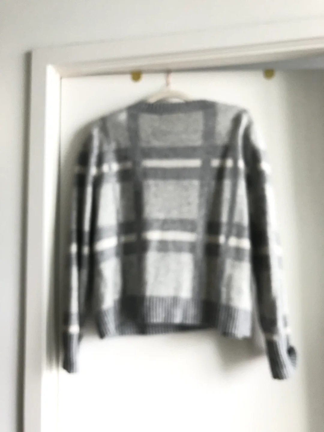 Banana Republic Plaid Sweater - Size L image indicator(2)