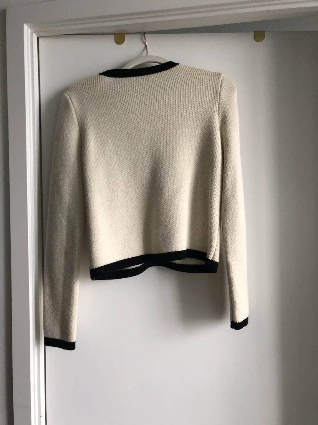 Zara Cream Cardigan - Size M image indicator(3)