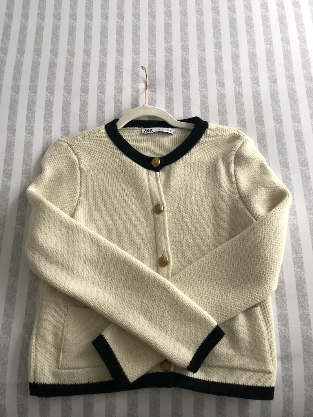 Zara Cream Cardigan - Size M
