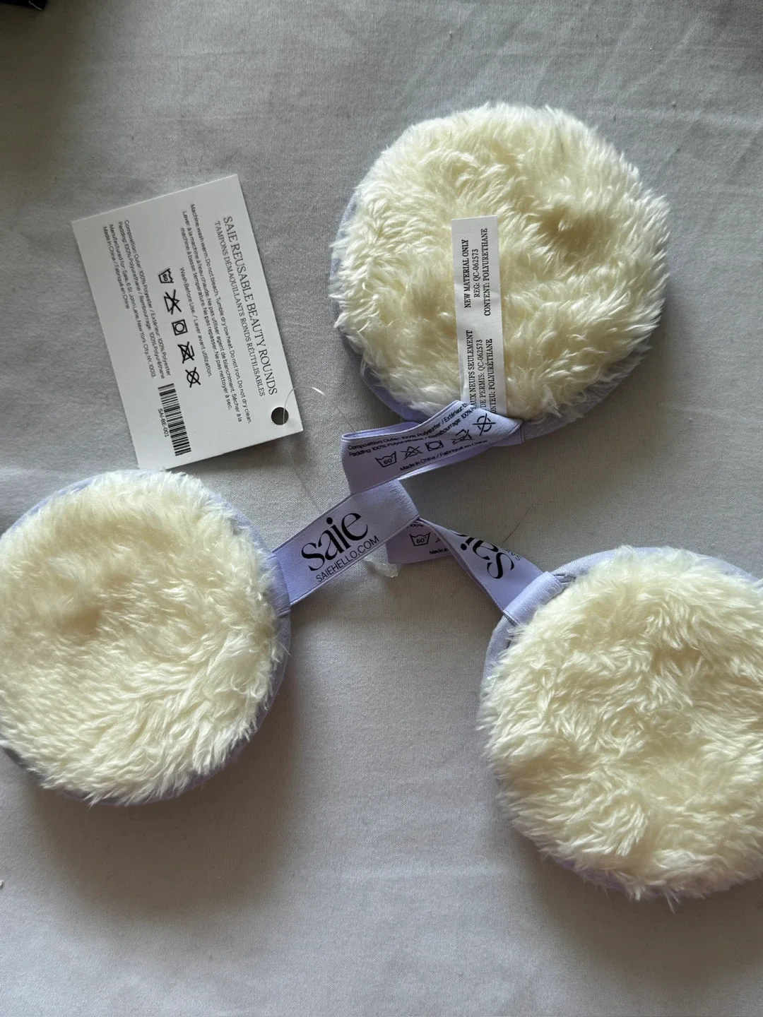 New Saie Reusable Beauty Rounds