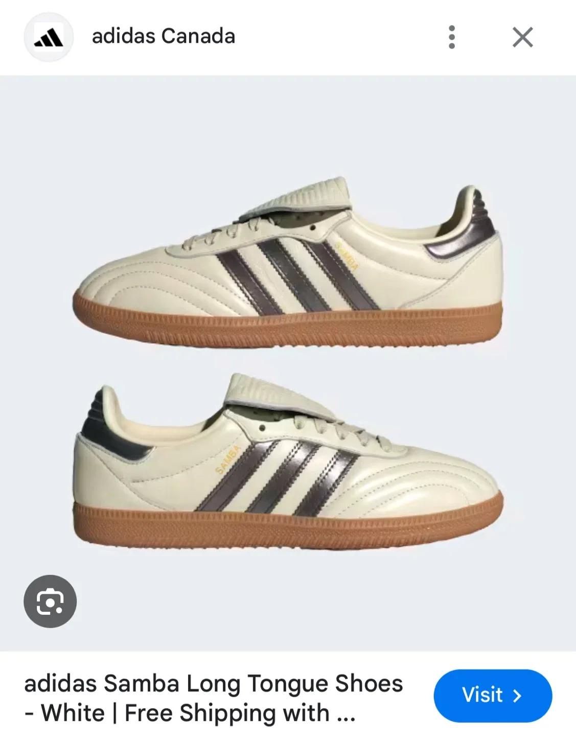Adidas Samba OG Cream White Shoes - Brand New! image indicator(6)