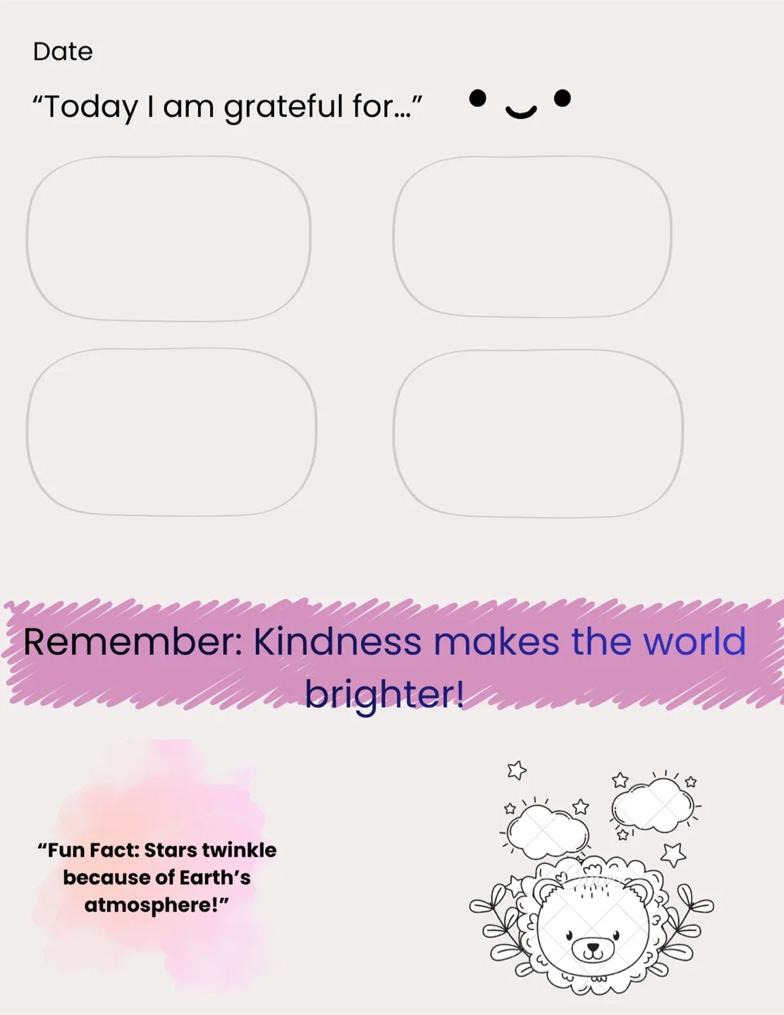 My Happy Thoughts: Gratitude Journal for Kids image indicator(2)