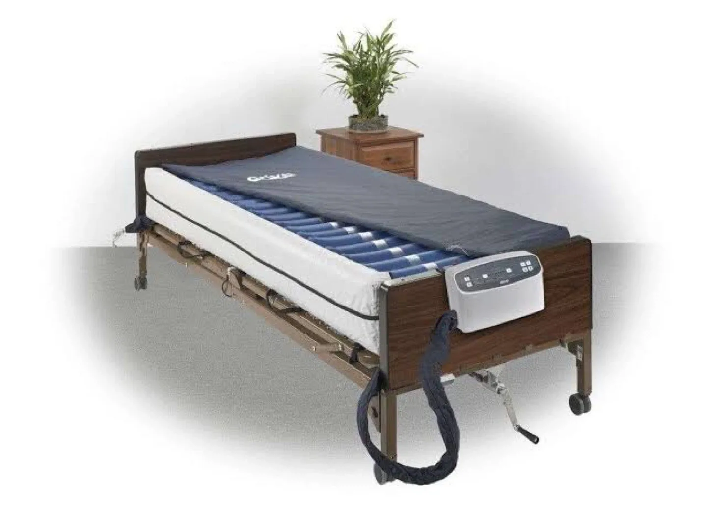 Drive Hospital bed + Vive Pressure Mattress and Pump