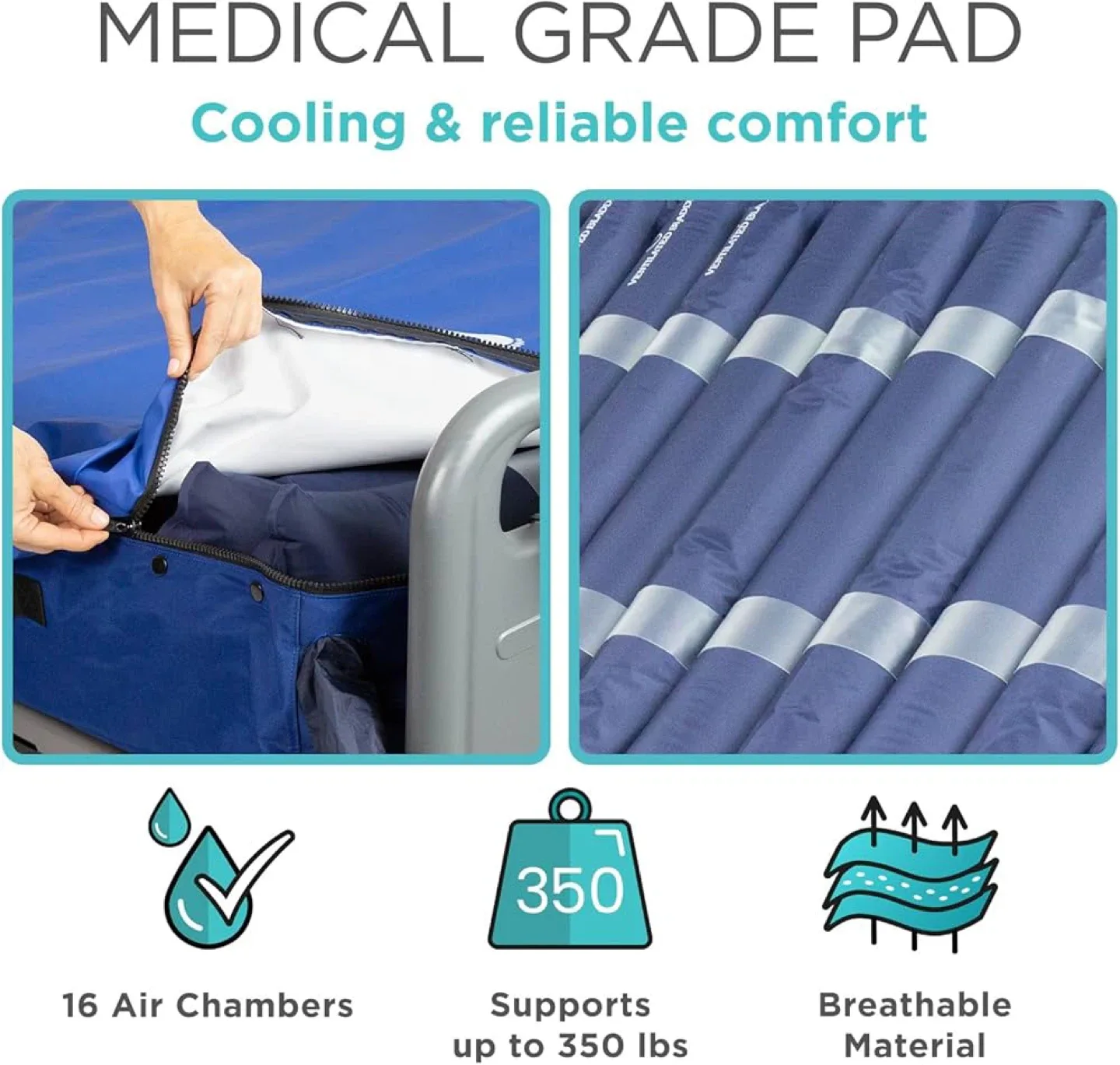 Drive Hospital bed + Vive Pressure Mattress and Pump image indicator(3)