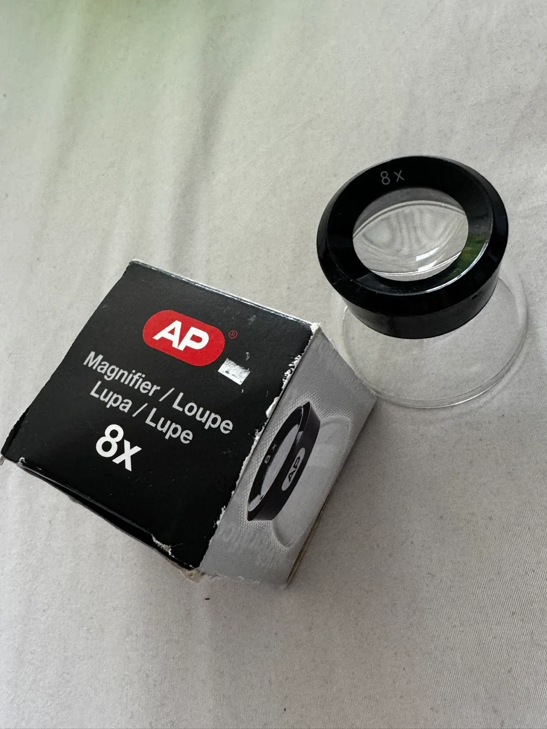 AP Magnifier / Loupe 8X with Box