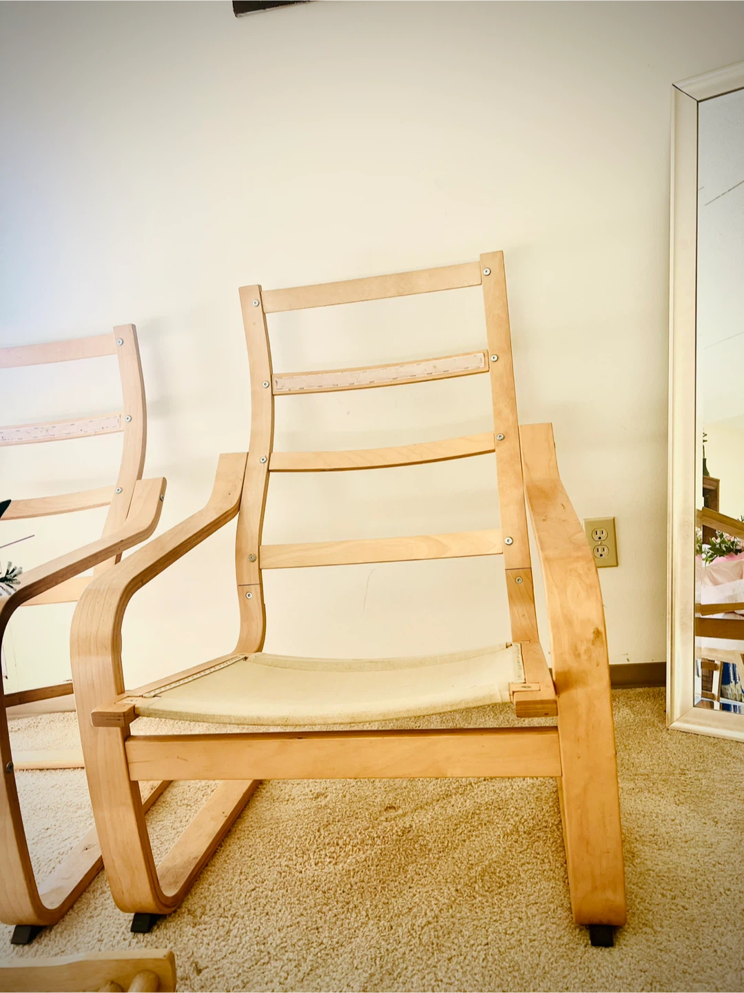 IKEA Poang Chair with Cushion - photo 4