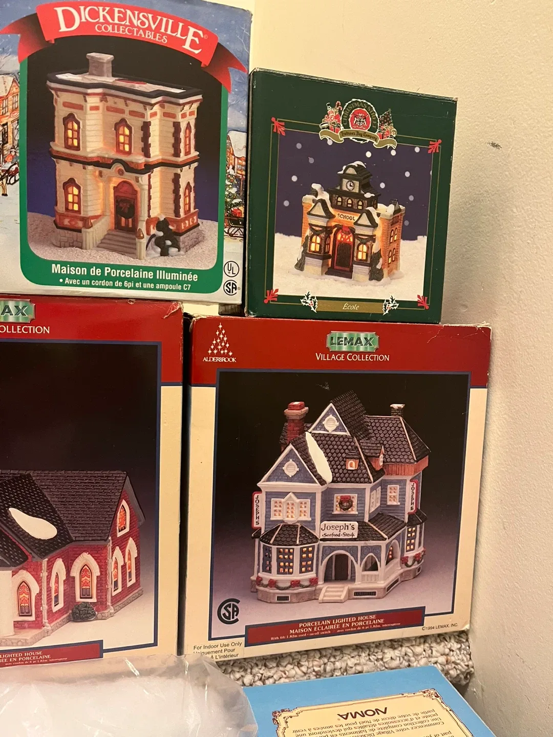 9 total Lemax & Dickensville vintage Collectible Houses image indicator(5)