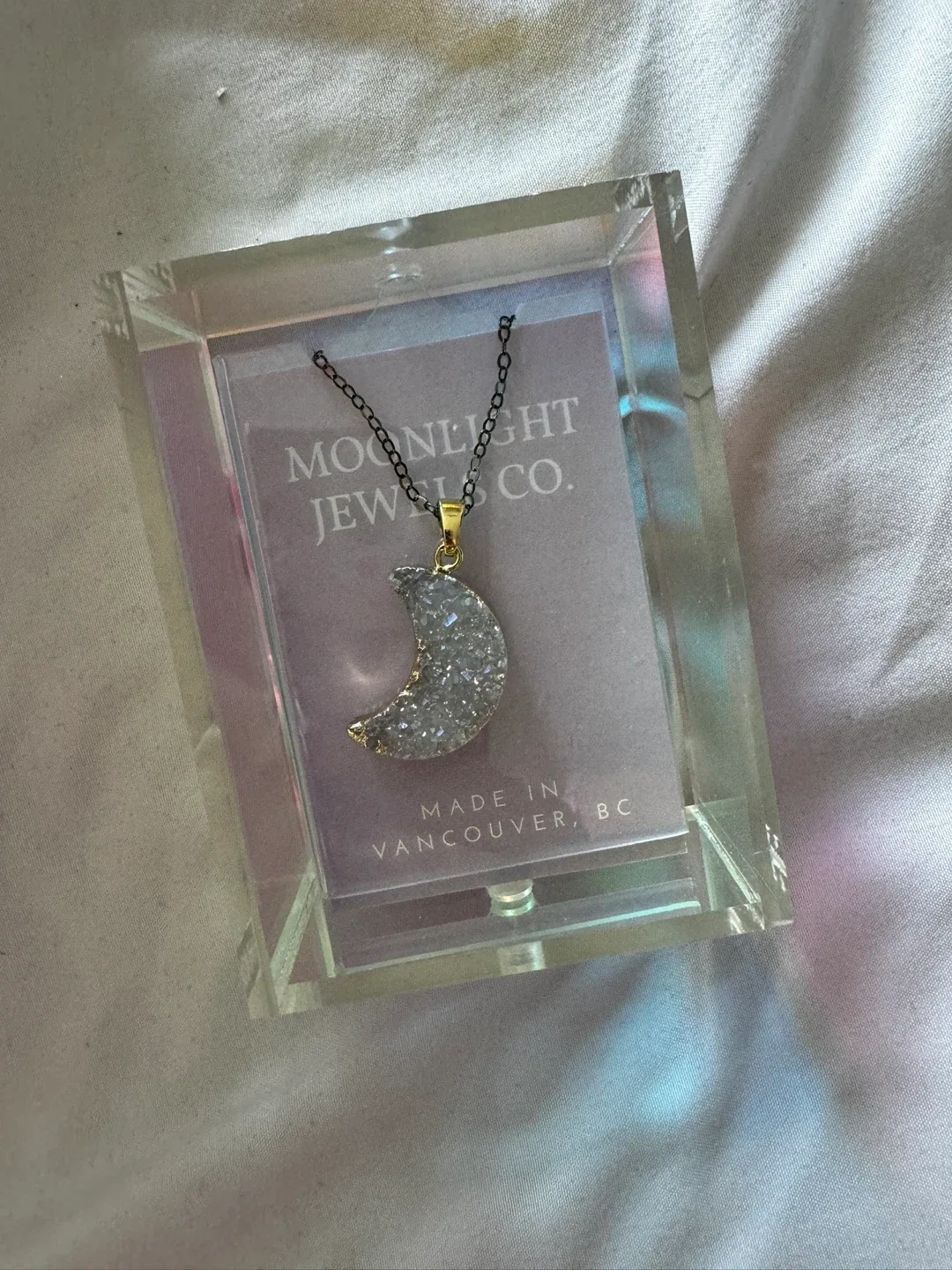 Moonlight Jewels Co. Moon Necklace